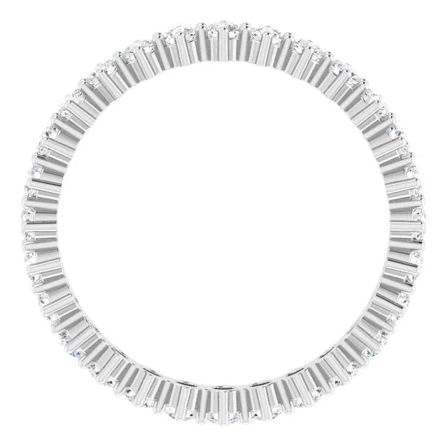 0.84 ct. Shared Prong Set Round Diamond Eternity Band