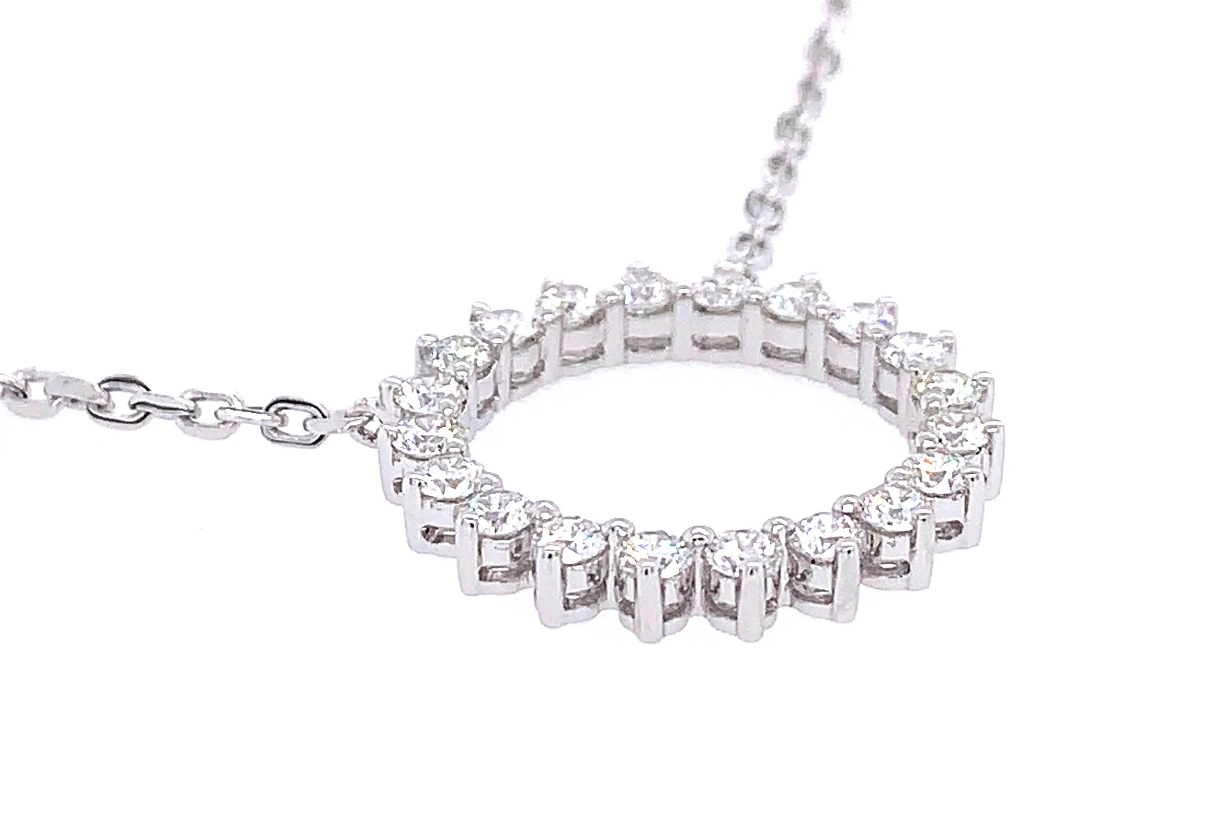 1.00ct tw Diamond Circle of Life Pendant Necklace