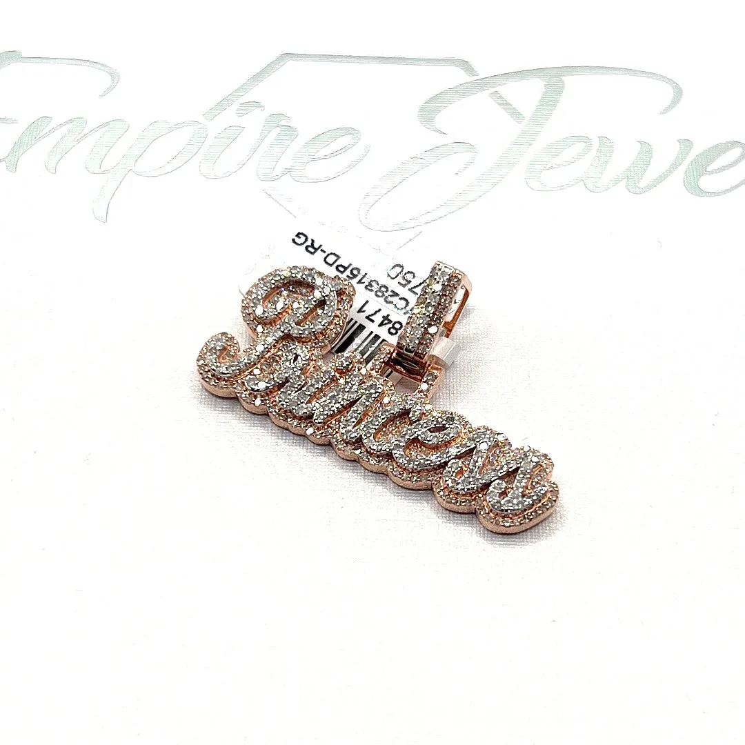 10KT DIAMOND PENDANT
