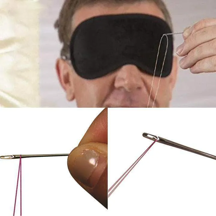 12 Pieces Super Easy Self Threading Needles