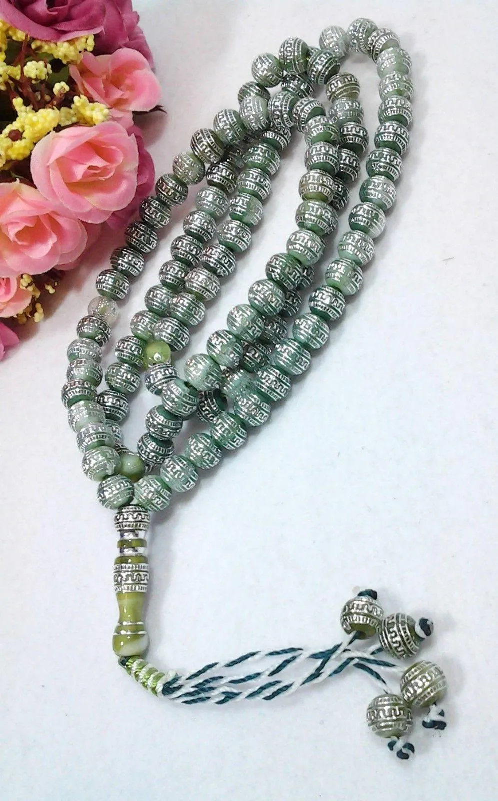 8mm Prayer Beads 99 Misbaha Tasbih Tasbeeh Islamic Salah Masbaha Thikr Allah