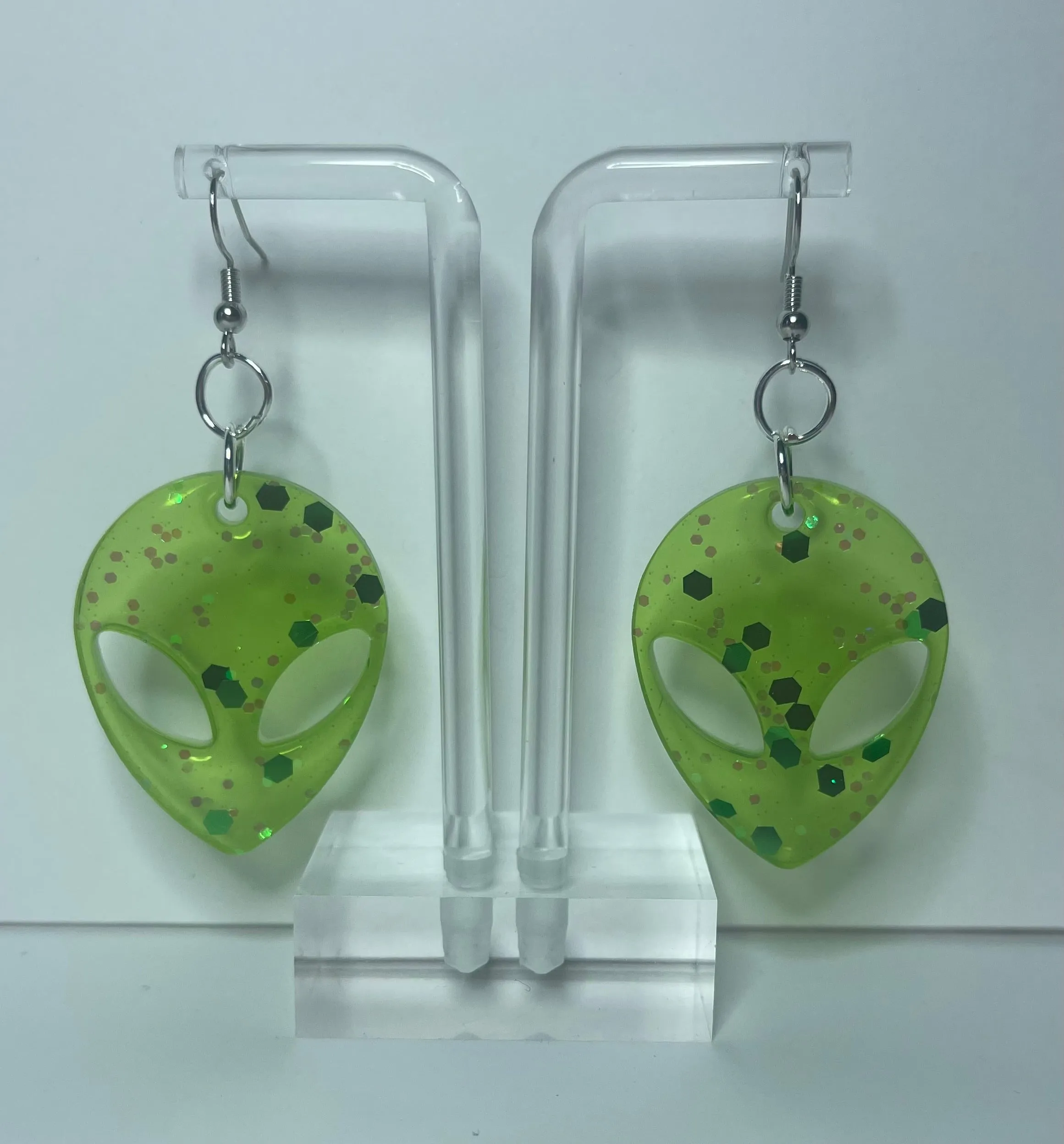 Alien Earrings (Multiple Colors Available)