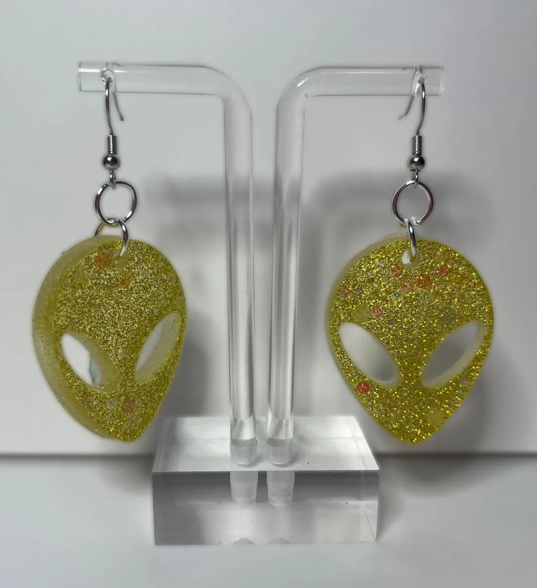 Alien Earrings (Multiple Colors Available)