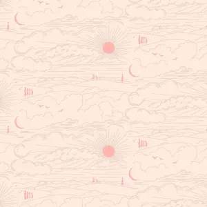 Alison Glass Fabric | Soliloquy | Dwell | Blush