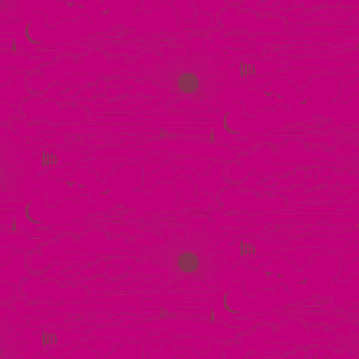 Alison Glass Fabric | Soliloquy | Dwell | Pomegranate