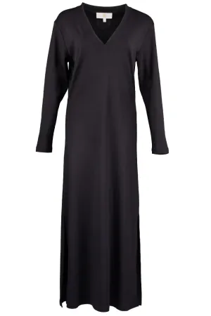 Anna Cate Elizabeth Knit Dress-Black