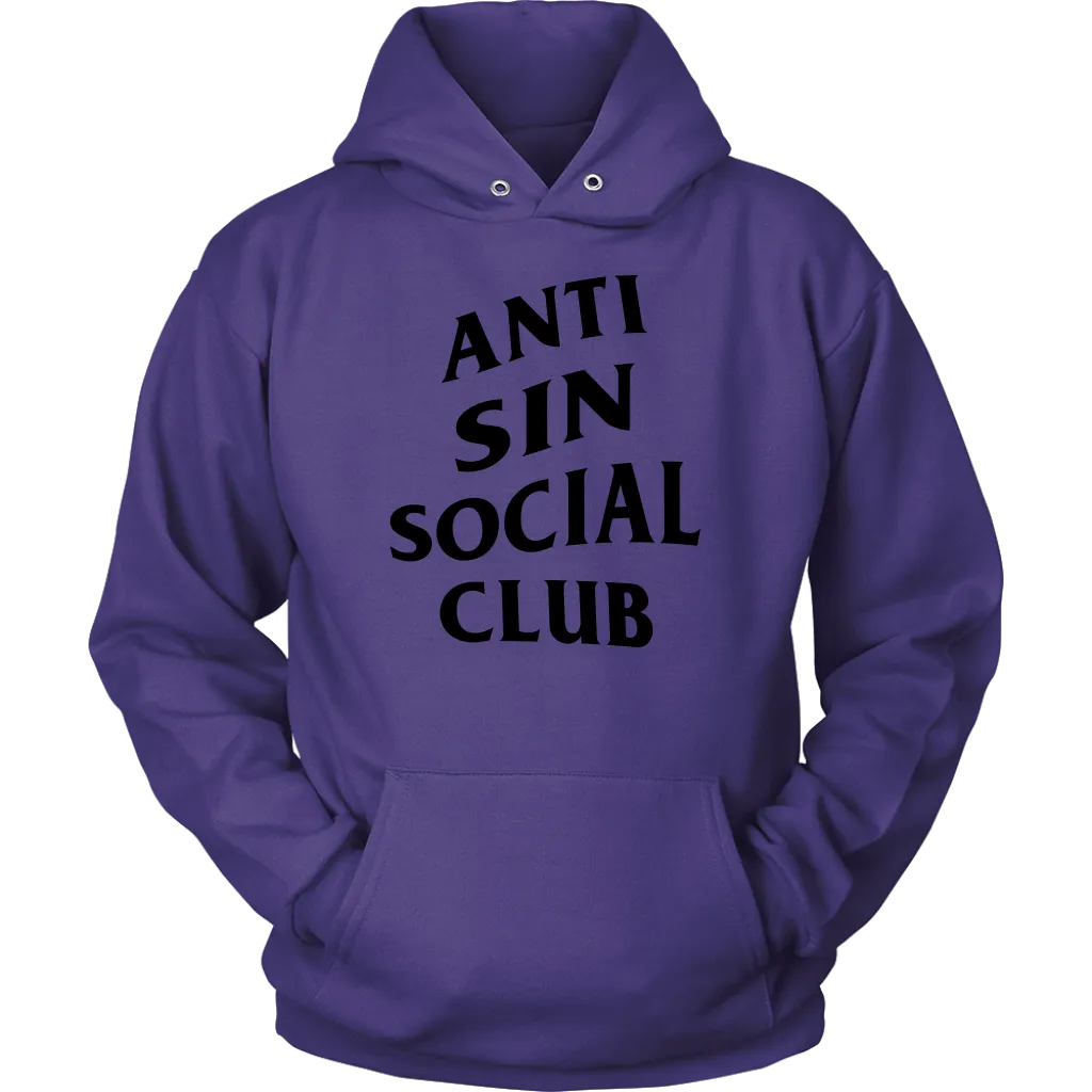 Anti Sin Social Club Unisex Hoodie Part 1