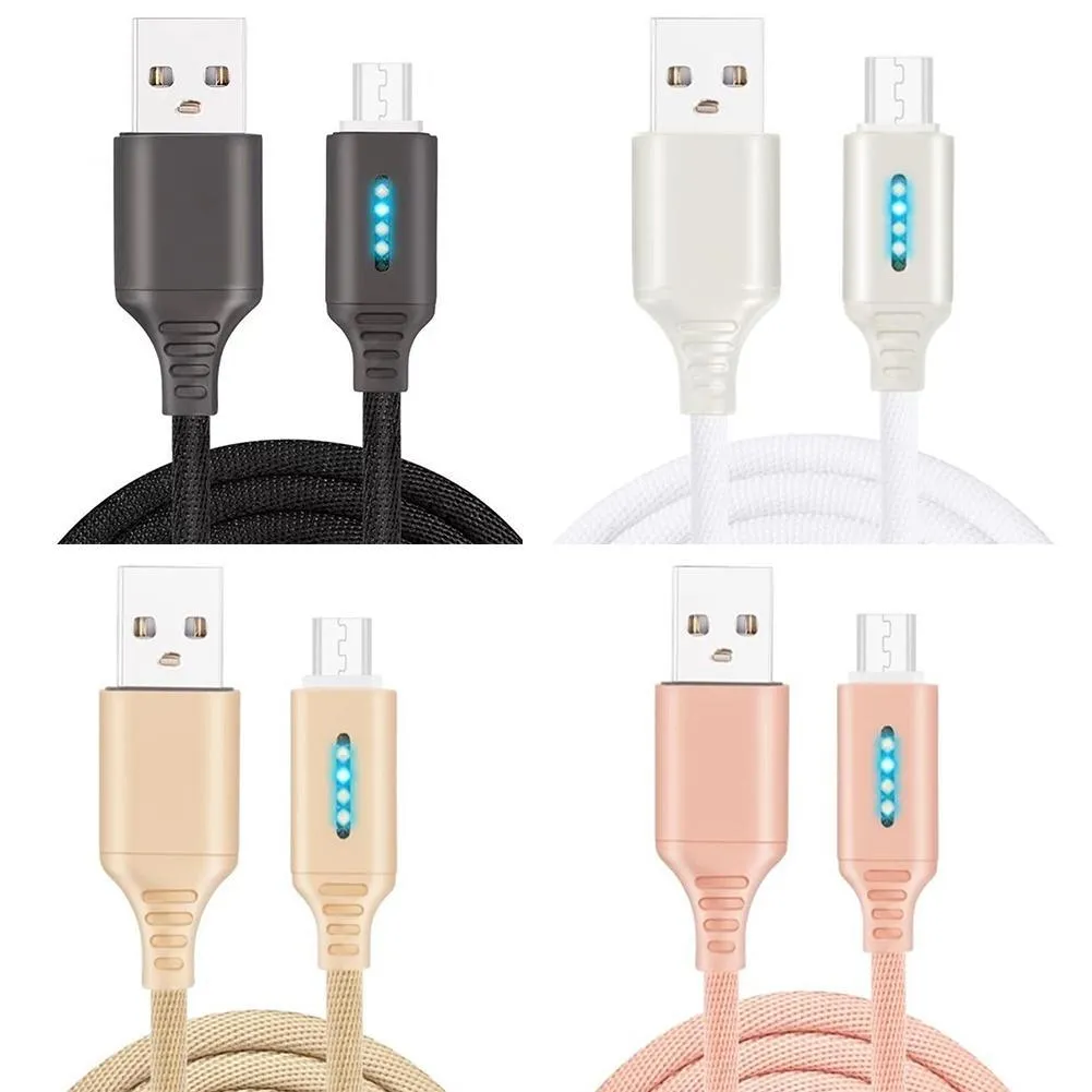 Auto Cut-off LED USB Cable Charger
