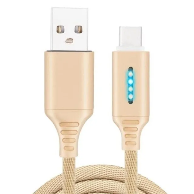 Auto Cut-off LED USB Cable Charger