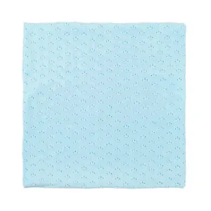 Babidu Knitted Blanket Blue