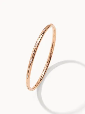 Bangle GYPSY 'Diamond Pavé' 19 cm 18K rose gold