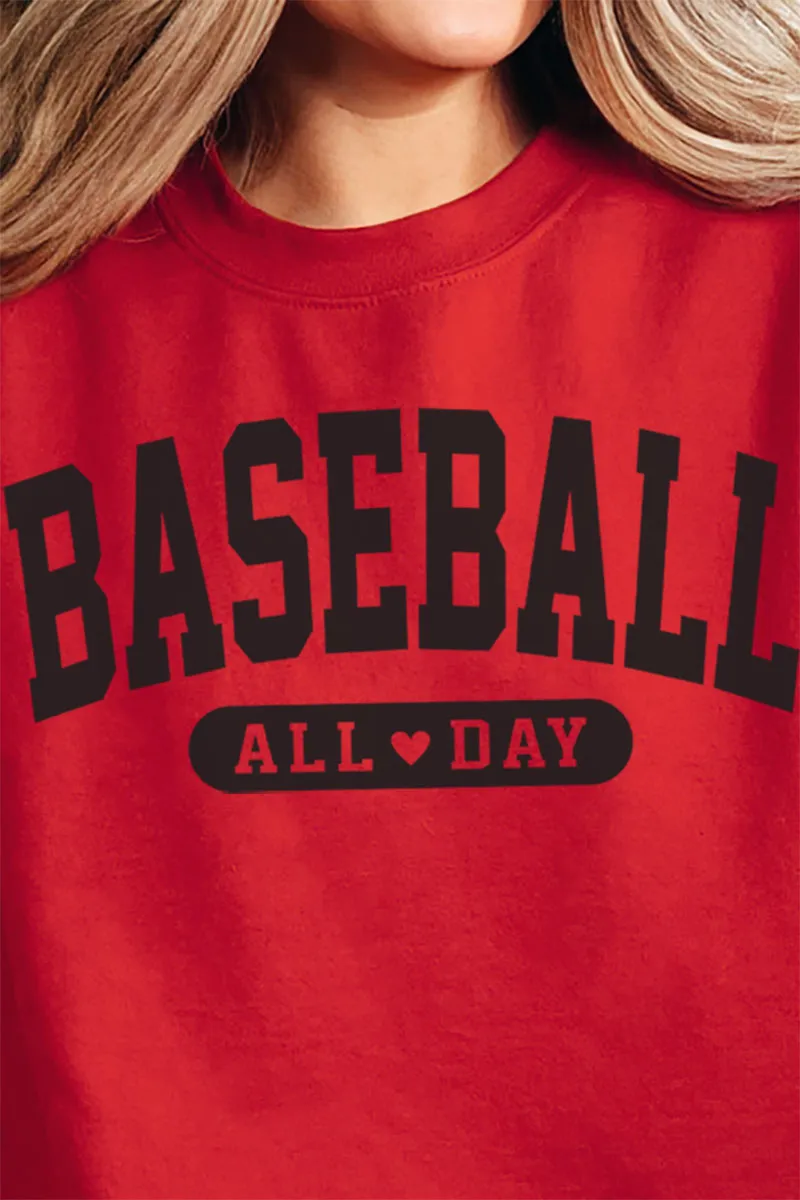 Baseball All Day Unisex NuBlend Crew Sweatshirt