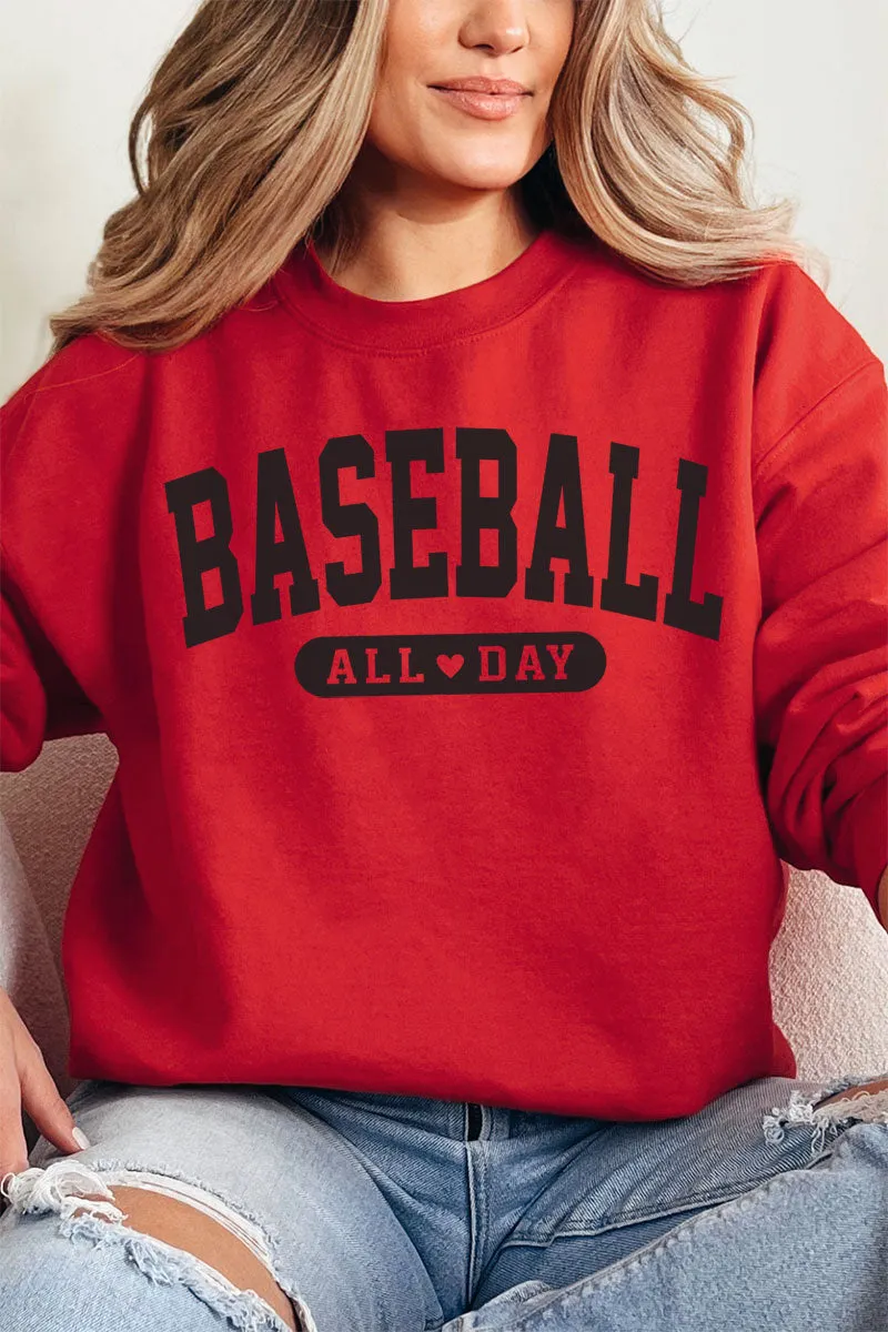Baseball All Day Unisex NuBlend Crew Sweatshirt