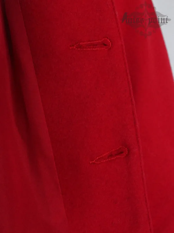bear ears wool cashmere cape