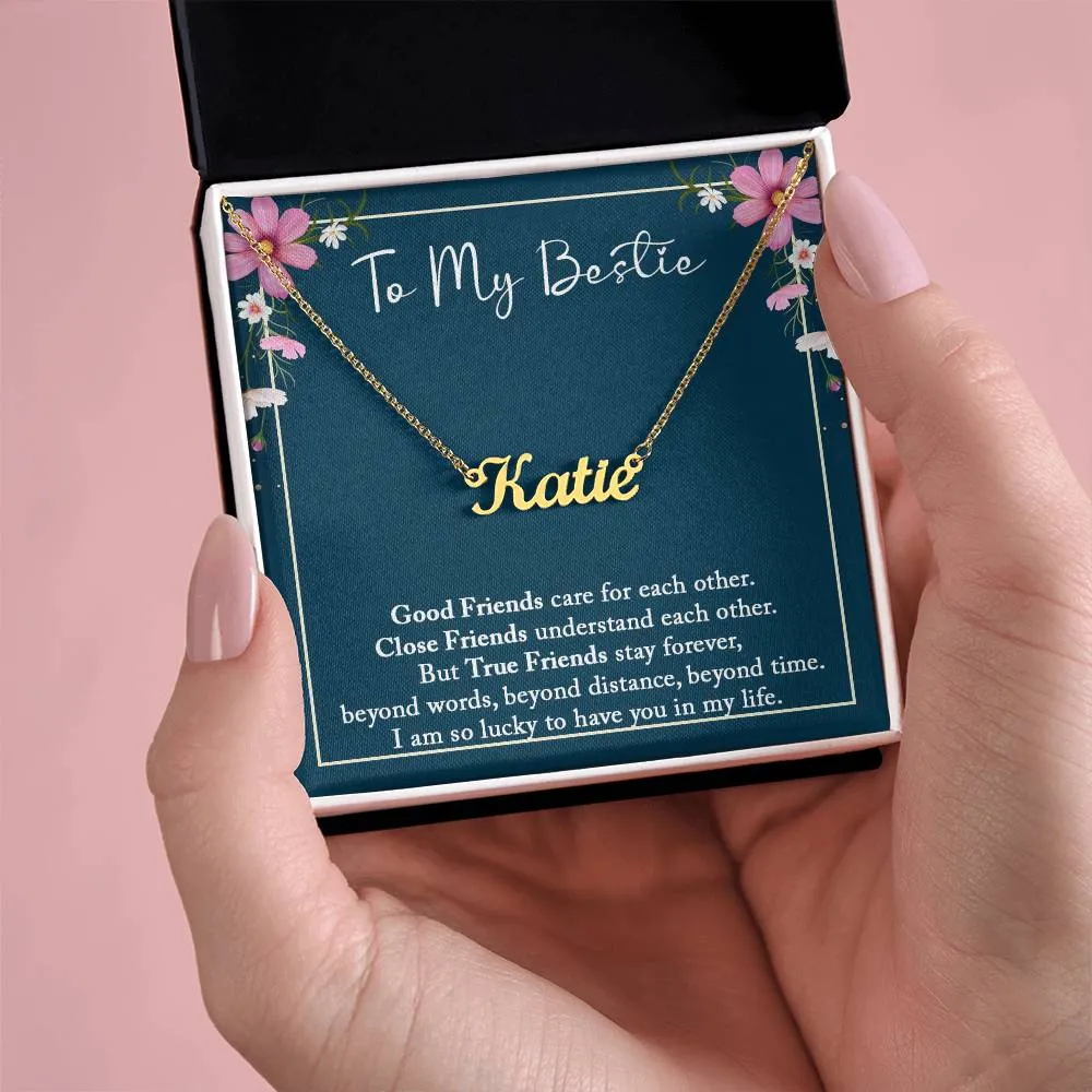 Best Friend Gift, Best Friend Birthday Gift for Her, Soul Sisters Gift, Best Friend Necklace, Personalized Gift for Bestie, Friendship Gifts