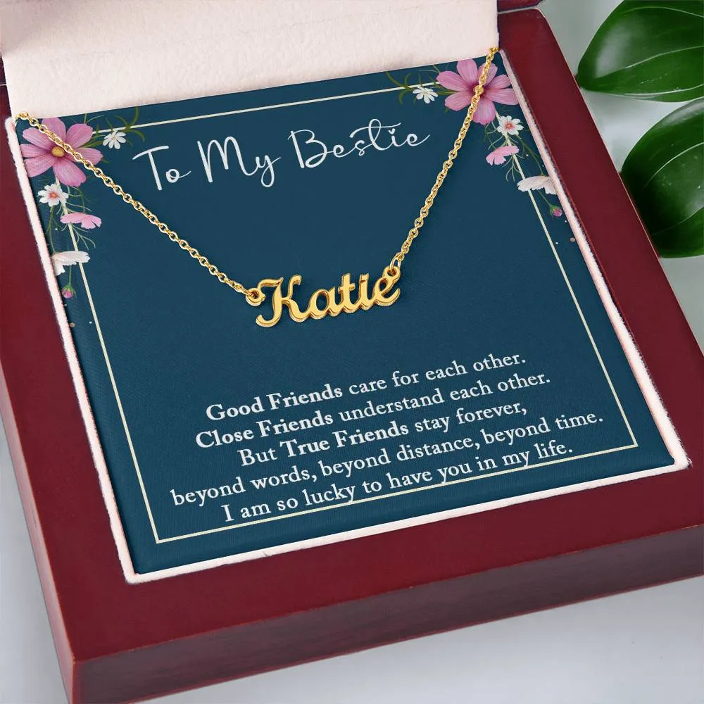 Best Friend Gift, Best Friend Birthday Gift for Her, Soul Sisters Gift, Best Friend Necklace, Personalized Gift for Bestie, Friendship Gifts