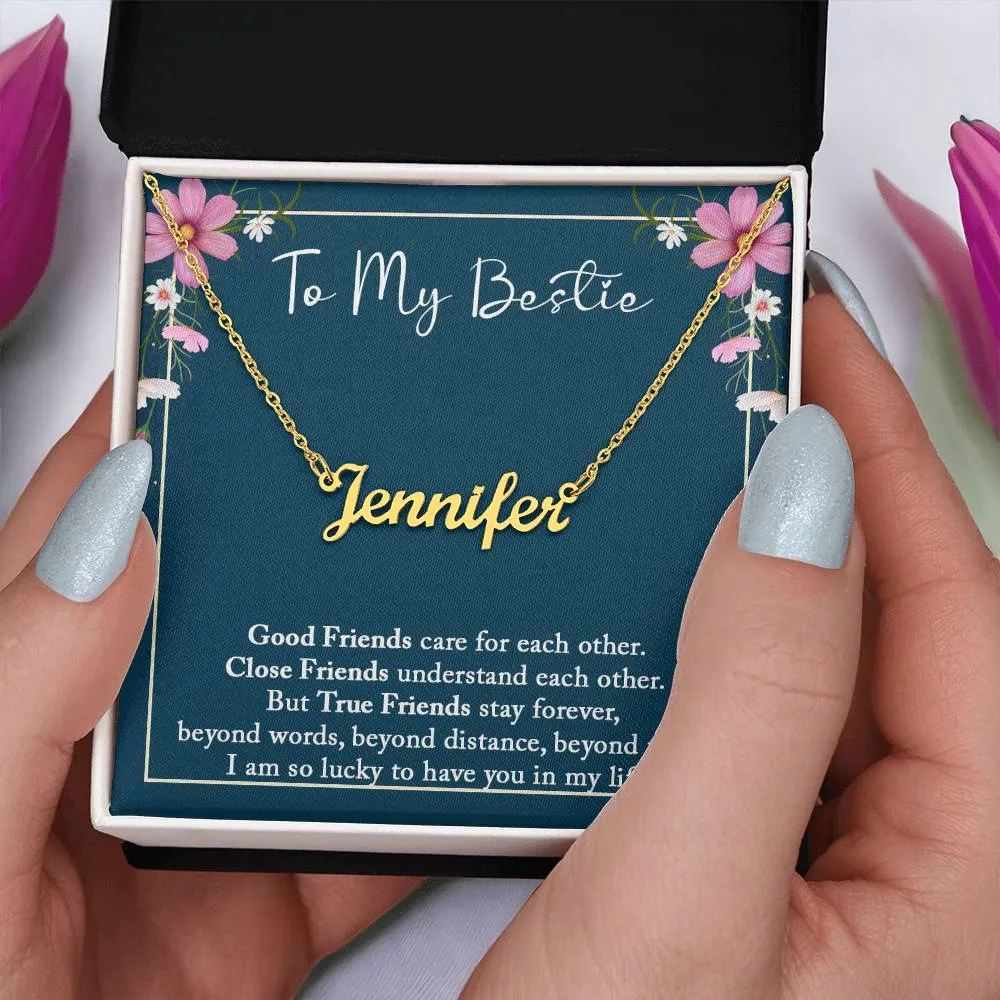 Best Friend Gift, Best Friend Birthday Gift for Her, Soul Sisters Gift, Best Friend Necklace, Personalized Gift for Bestie, Friendship Gifts