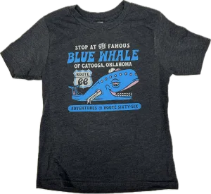 Blue Whale of Catoosa Route 66 Youth T-Shirt