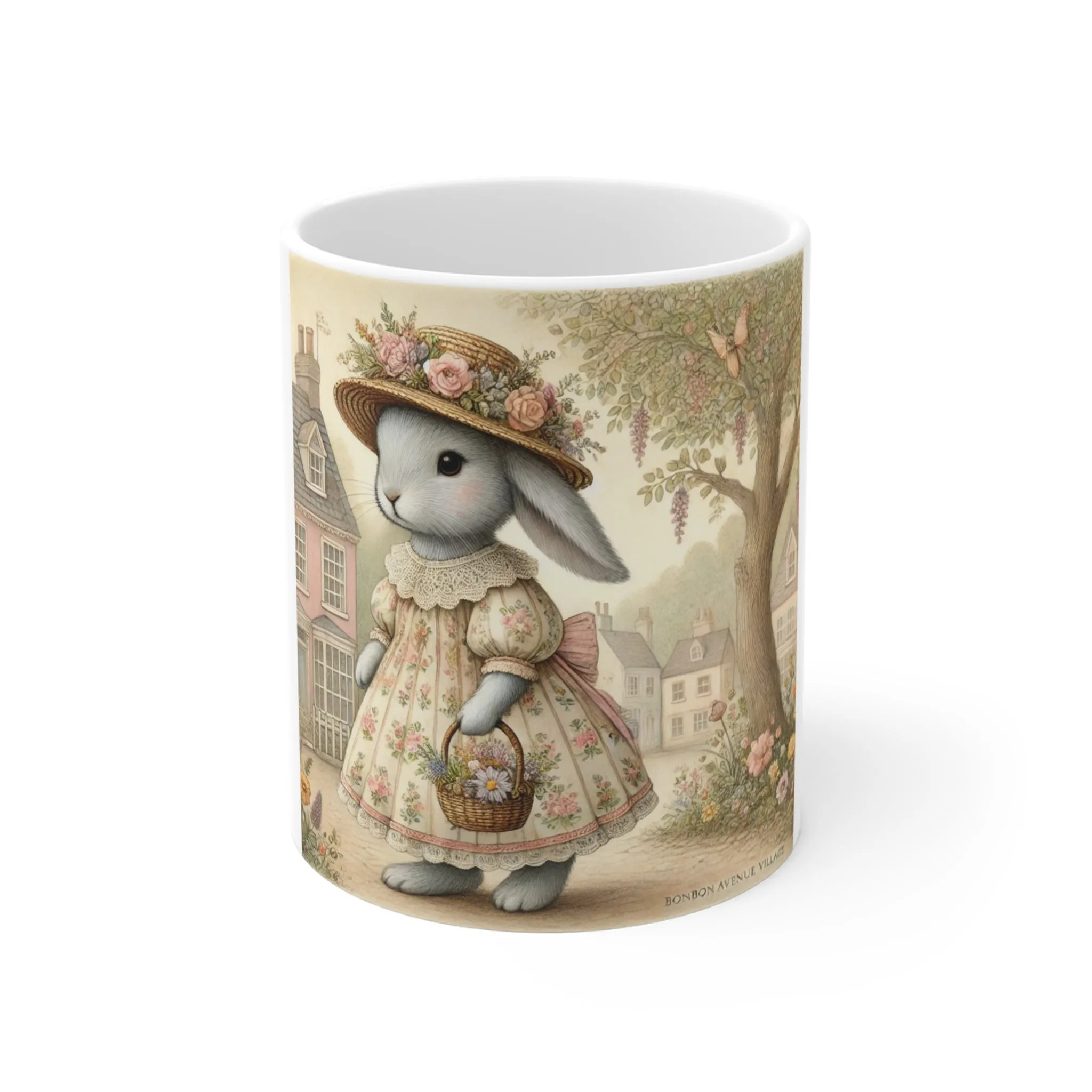 Bonbon Avenue Village Bunny Mug