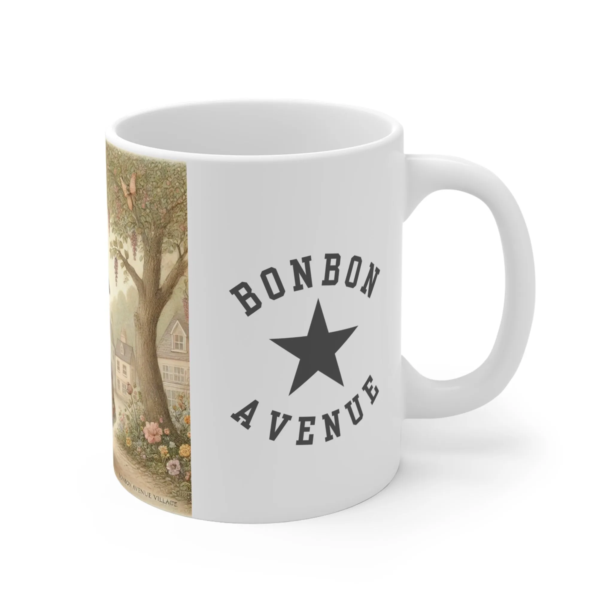 Bonbon Avenue Village Bunny Mug