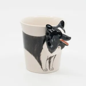 Border Collie Hand-painted Dog Mug