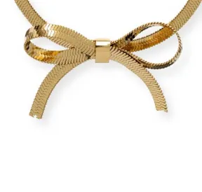 Bow Necklace