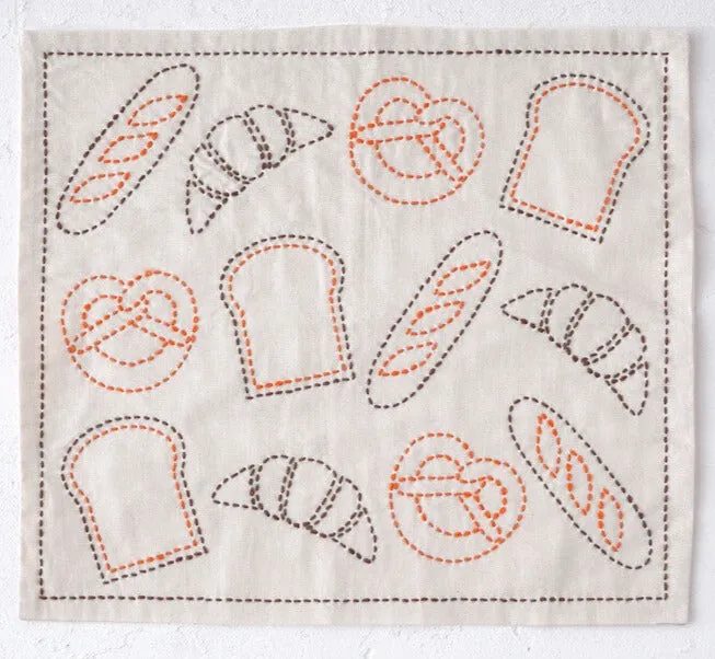 Bread Sashiko Cloth