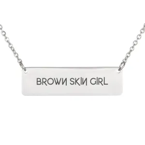 Brown Skin Girl - Women's Necklace