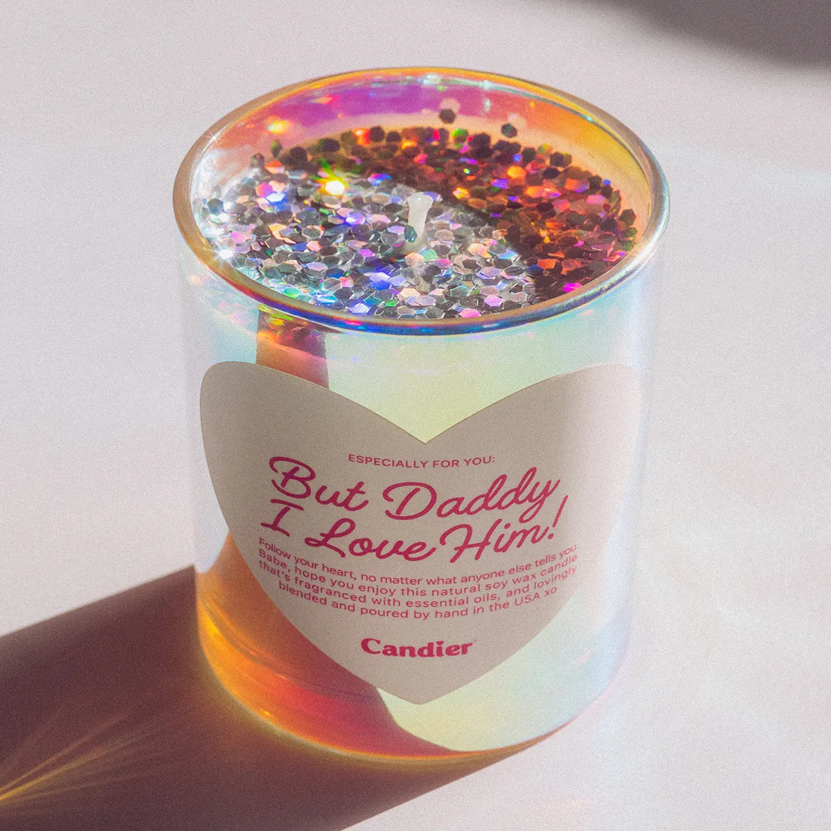 BUT DADDY I LOVE HIM CANDLE