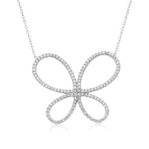 Butterfly Pendant - .5 Carat
