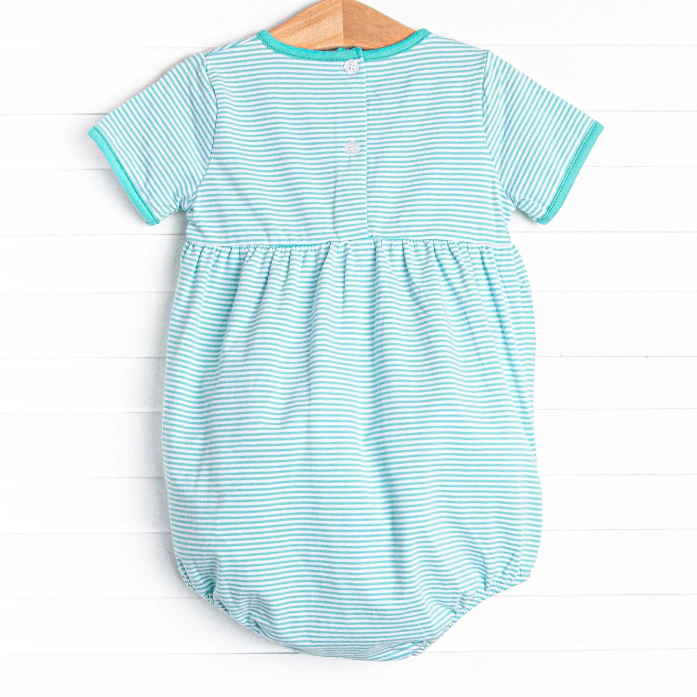Carson Bubble, Mint Stripe