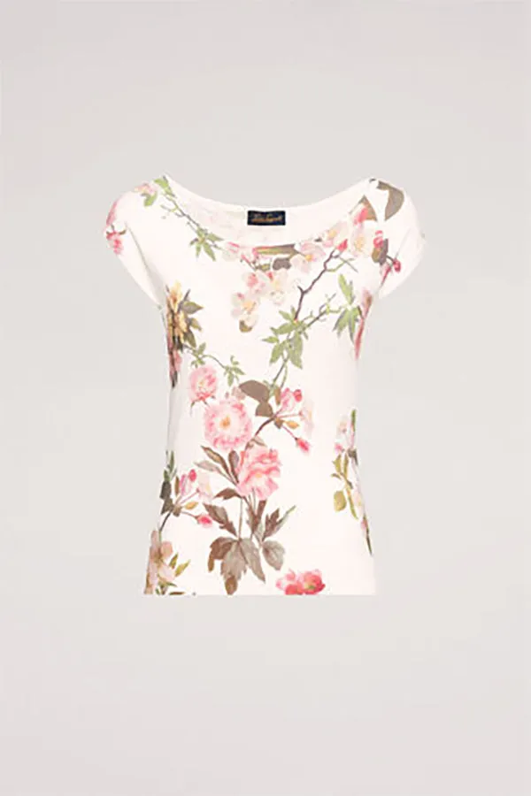 CENTRICA FLORAL PRINT KNIT TOP