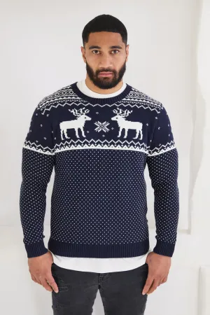 Christmas Reindeer Sweater Mens