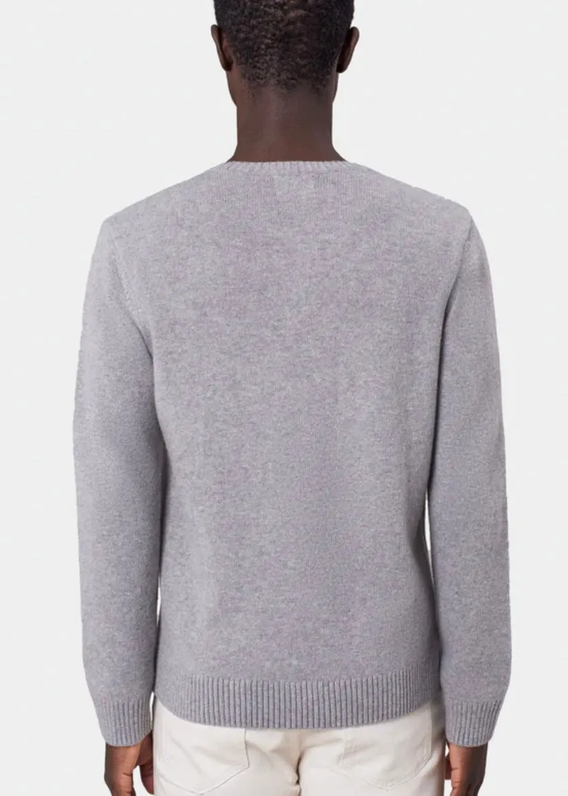 Classic Merino Wool Crew in Sahara Camel