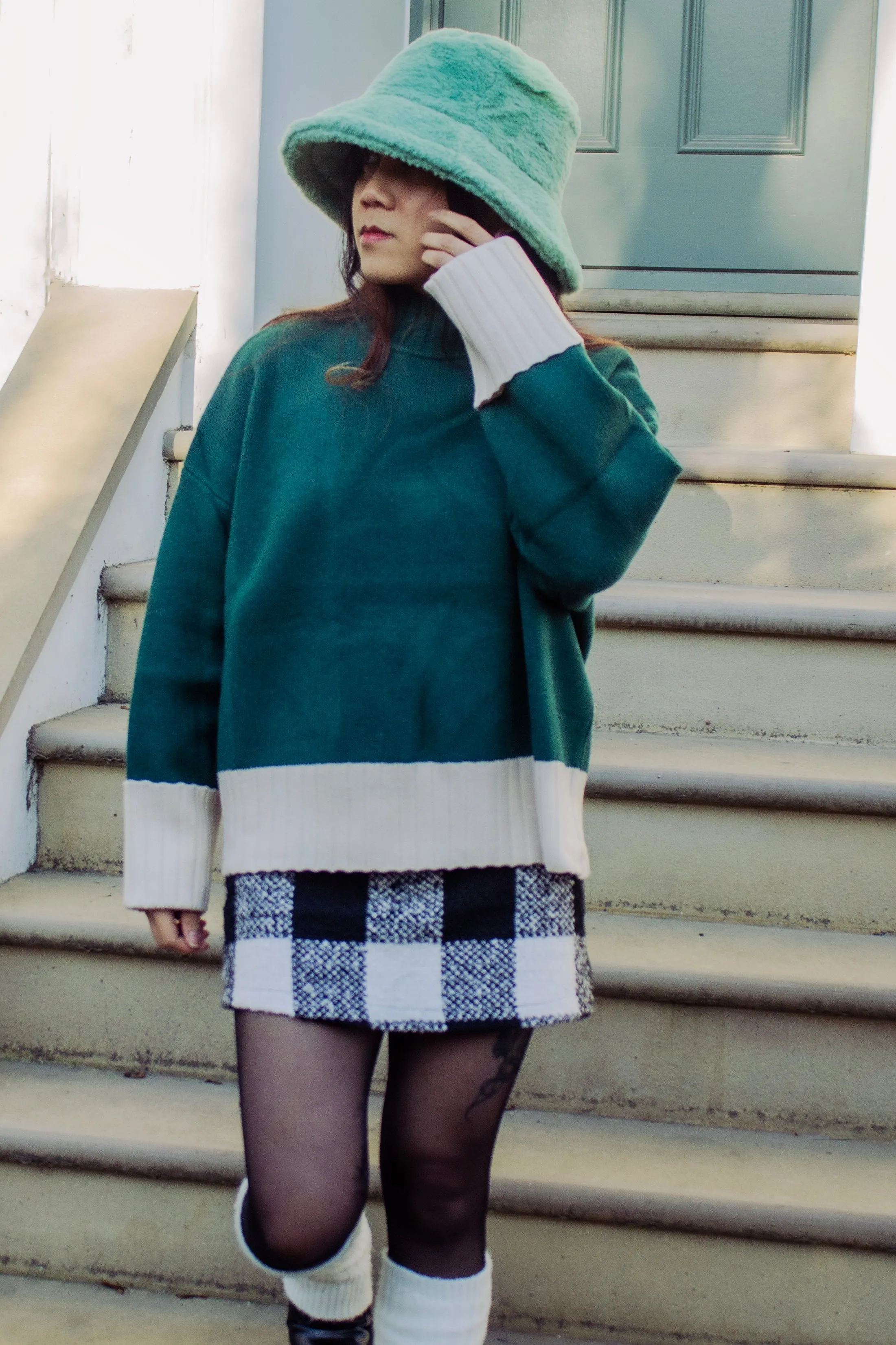 Colour Block Jumper