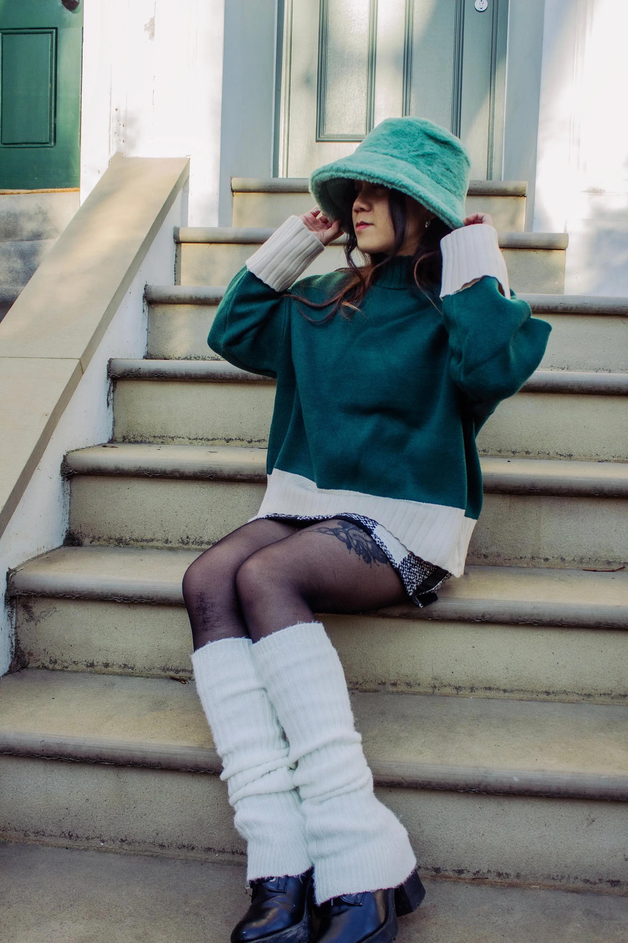 Colour Block Jumper