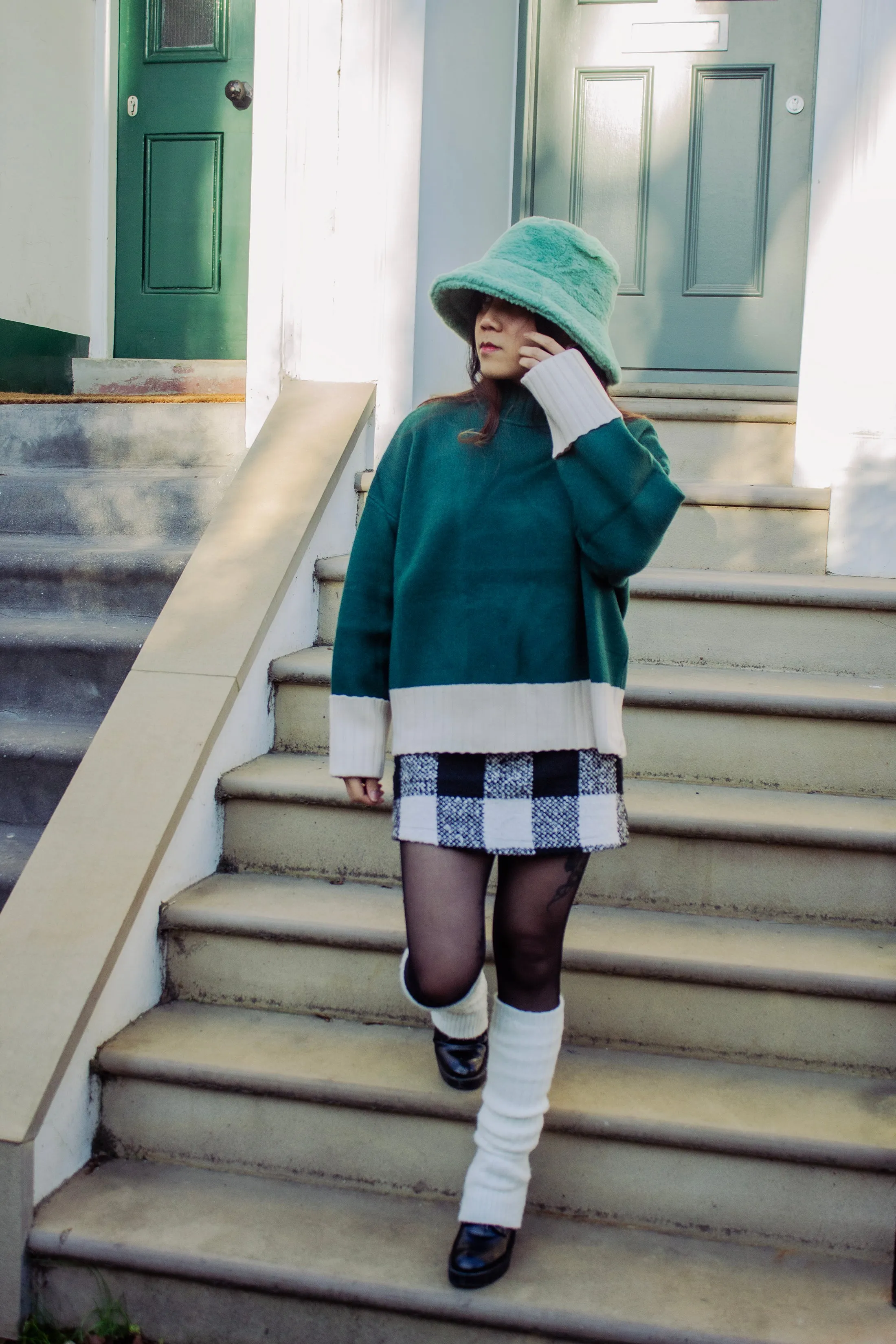 Colour Block Jumper