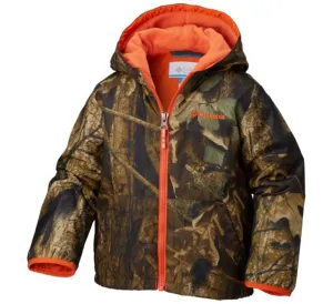 COLUMBIA - KITTERWIBBET JACKET CAMO ORANGE TRIM