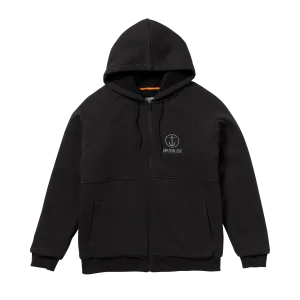 Core Captain Lined Hooded Fleece - Black