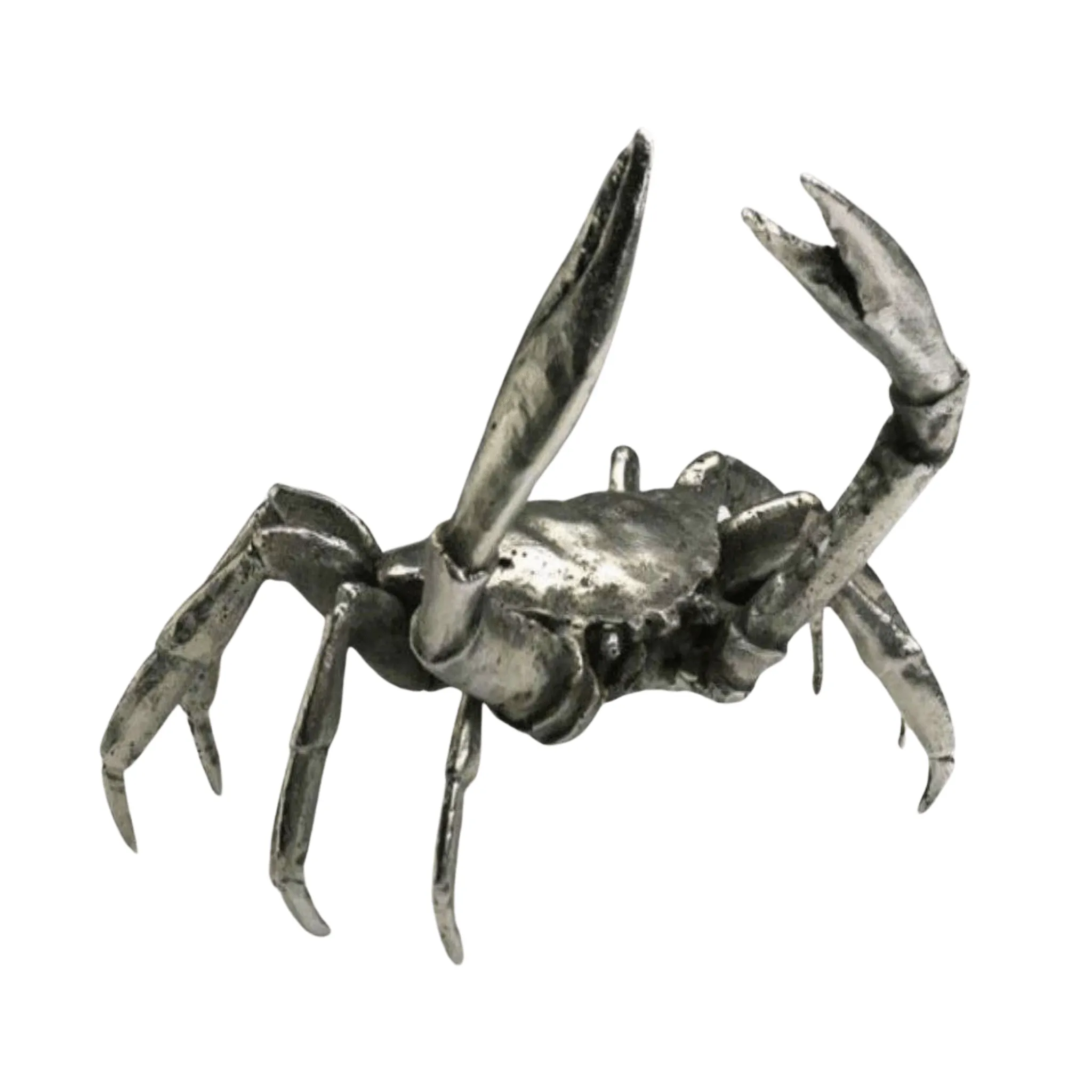 Crab (cast iron)  in Silver Finish