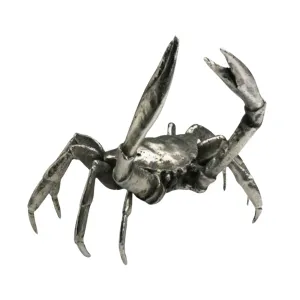 Crab (cast iron)  in Silver Finish