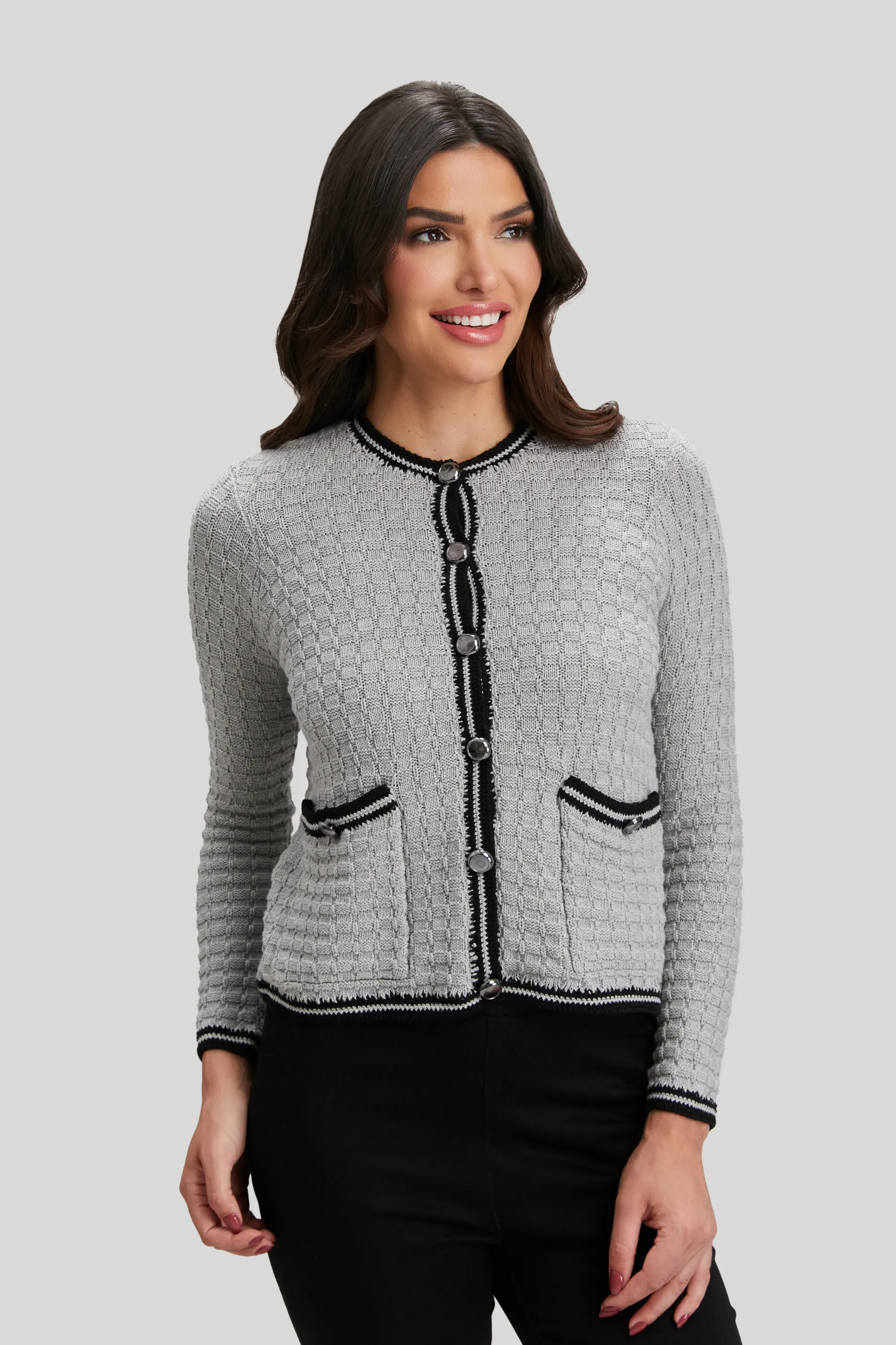 Crochet Detail Cardigan - FINAL SALE