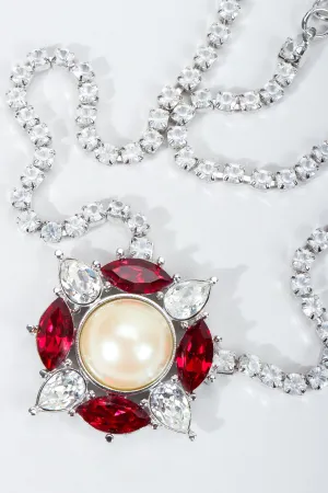 Sparkling Crystal-Pendant Belts