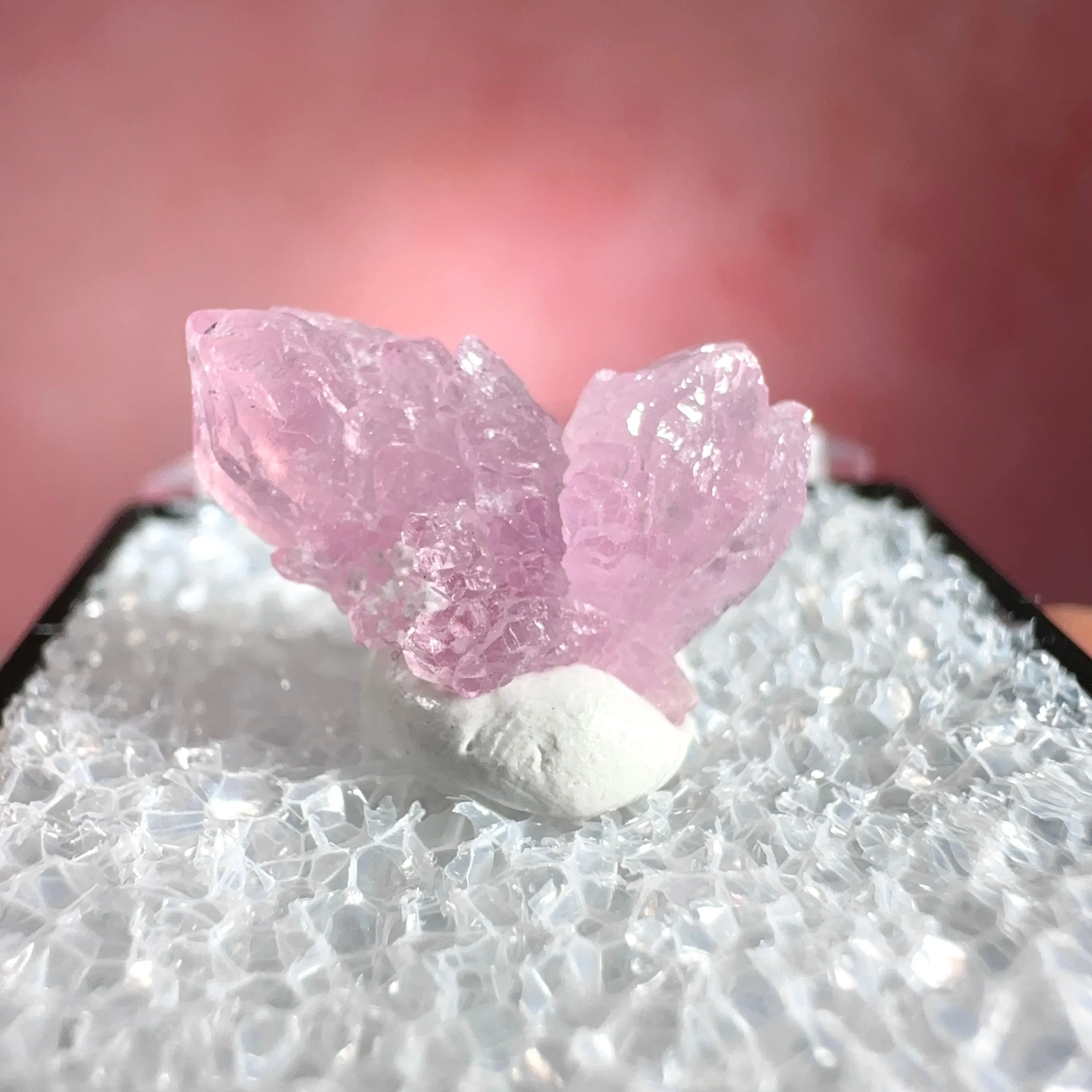 Crystallized Pink Rose Quartz, 6.05ct | Kunar, Afghanistan