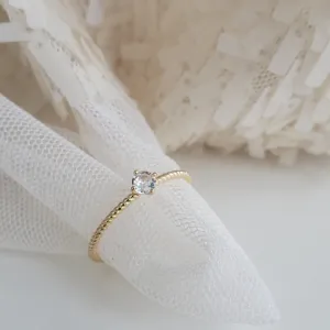Delicate Lux Cable Ring