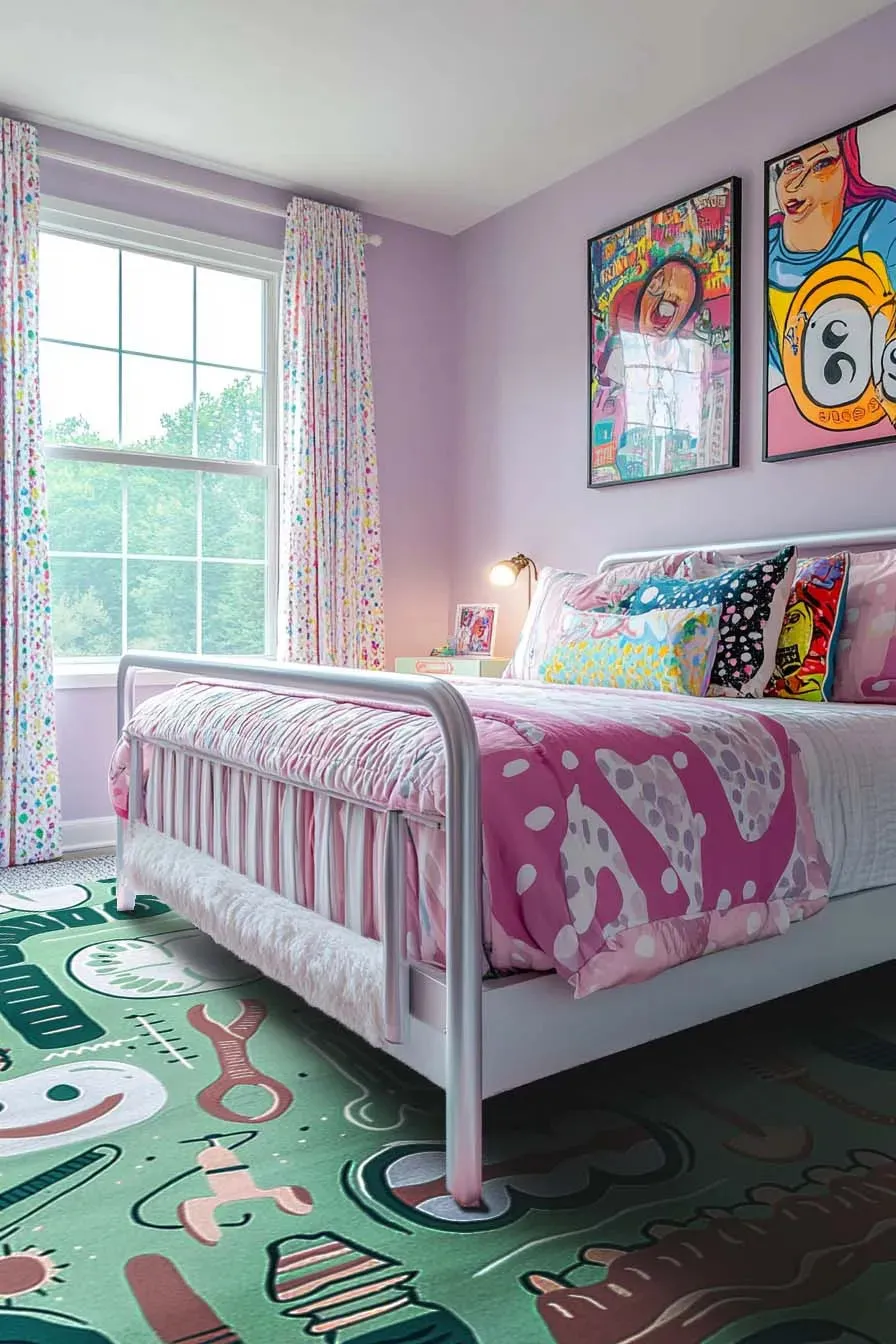 Dental Doodles Hand Tufted Rug