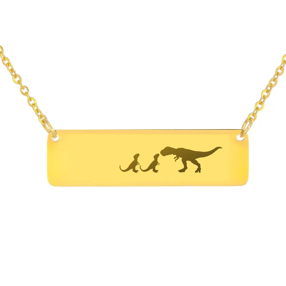 Dinosaur Necklace   2