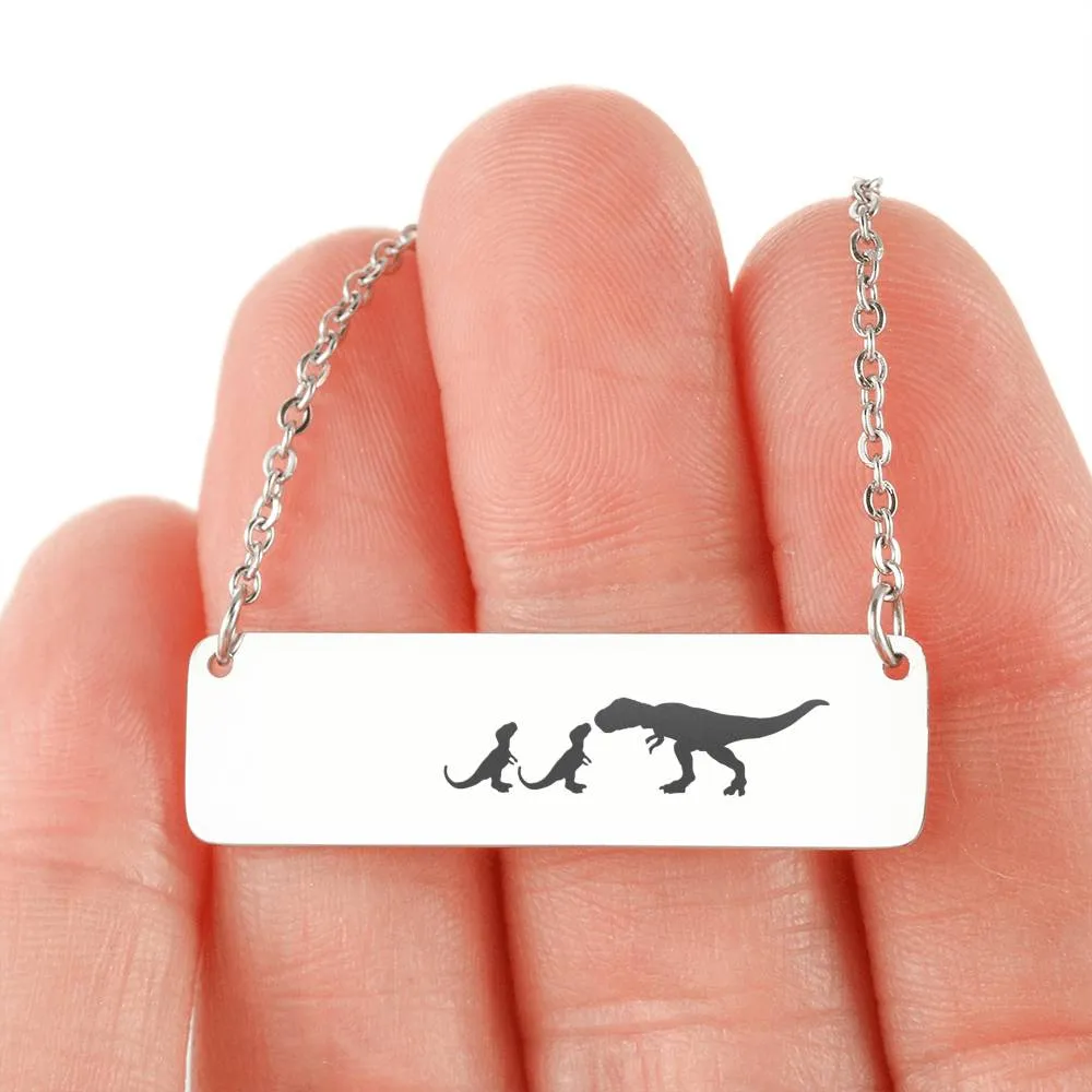 Dinosaur Necklace   2