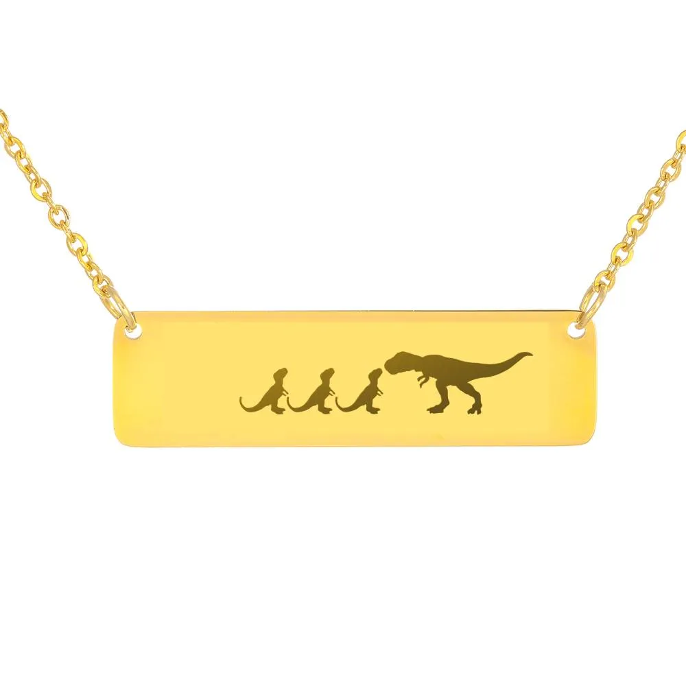 Dinosaur Necklace  3