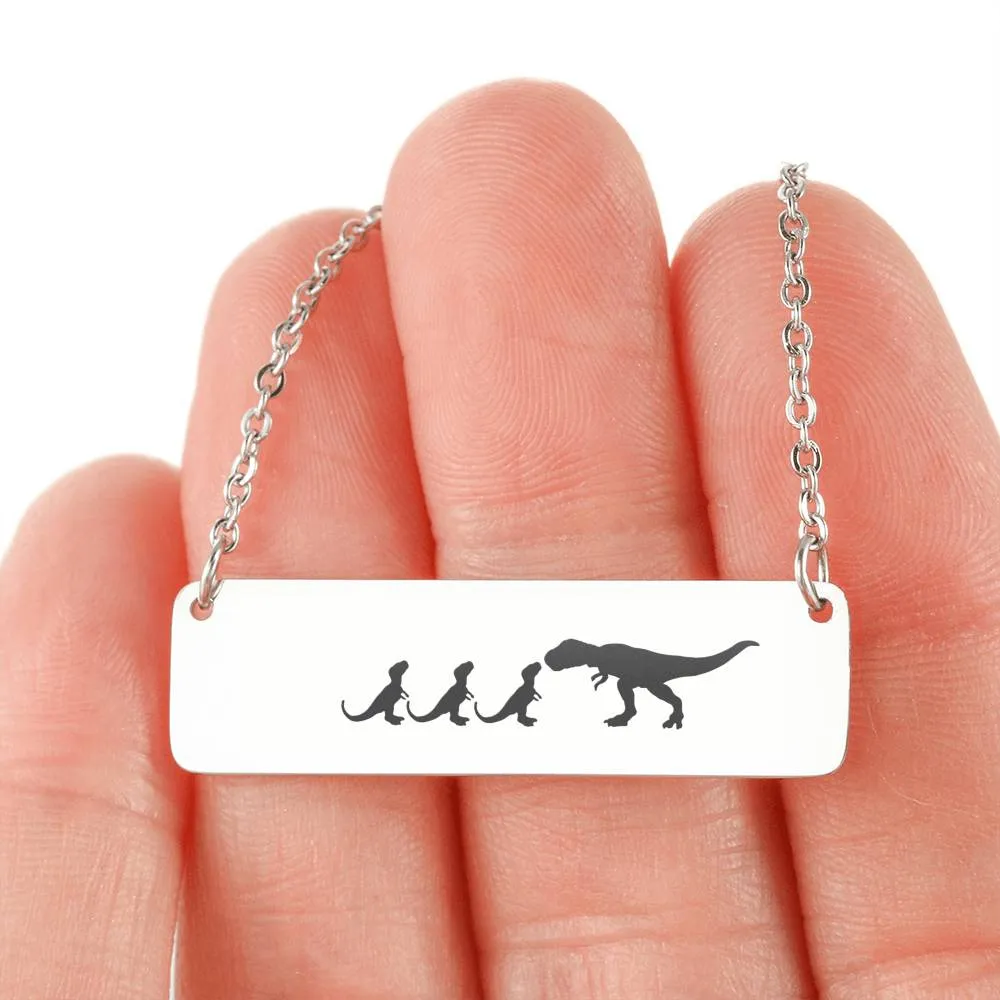 Dinosaur Necklace  3